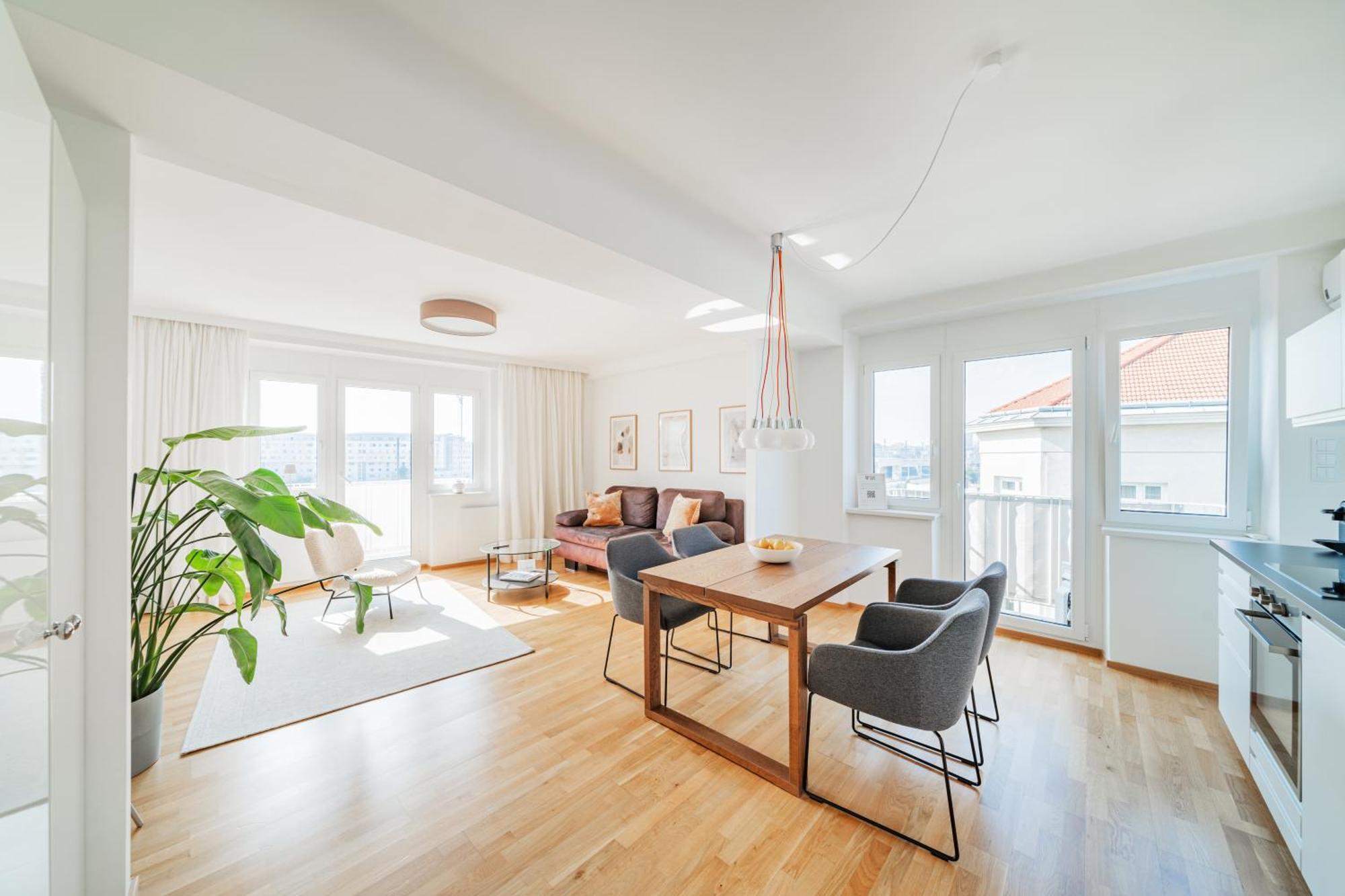 Central 60M2 Suite 10 Min Walk From Main Station فيينا المظهر الخارجي الصورة